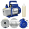 35 CFM Rotary Vane Vacuum Pump 1 By 4 HP For HVAC AC Refrigerant R410a And R134a Systems 5