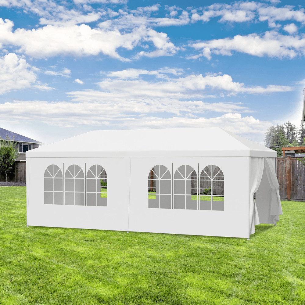 10x20 Outdoor Party Canopy Tent With Removable Window Sidewalls For Weddings And Events 4