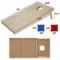 Foldable Wooden Cornhole Board Game Set With Bean Bags And Carrying Case For Backyard Fun 5