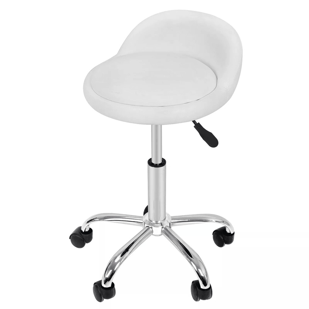 Adjustable Rolling Swivel Stool With Wheels For Spa Salon Tattoo And Massage Professionals 0