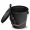 5 Gallon Fireplace Ash Bucket With Lid And Shovel For HeatResistant Storage And Clean Up 0