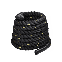 1.5 inch 30 ft battle rope for strength and cardio training with poly dacron construction
