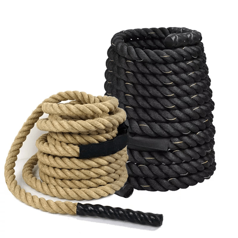15 Inch 30 FT Battle Rope For Strength And Cardio Training With Poly Dacron Construction 1