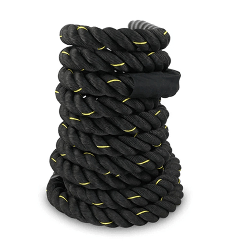 15 Inch 30 FT Battle Rope For Strength And Cardio Training With Poly Dacron Construction 2