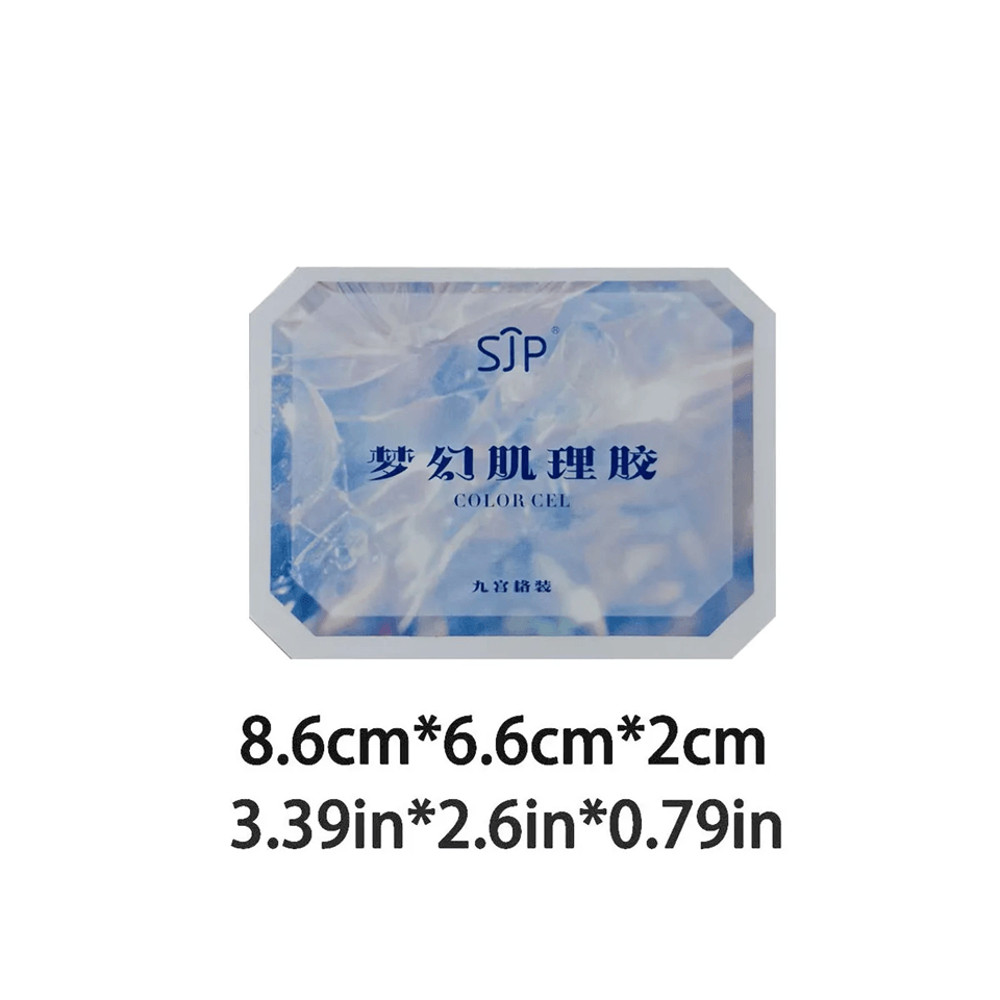 9 Color Gradient Patting Gel For UV LED Nails Semi Permanent Salon And DIY Use 4