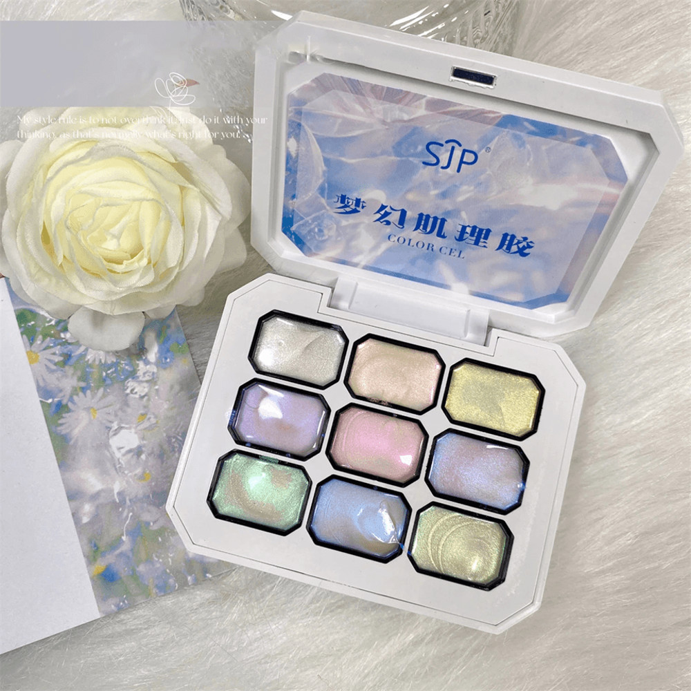 9 Color Gradient Patting Gel For UV LED Nails Semi Permanent Salon And DIY Use 2