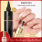 BORN PRETTY 10 In 1 Glue Gel Nail Polish With Rubber Base And Super Bright Top Coat 2