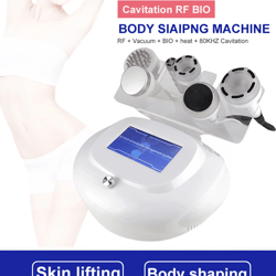 80k cavitation body sculpting machine with vacuum and heating for cellulite reduction and face lifting