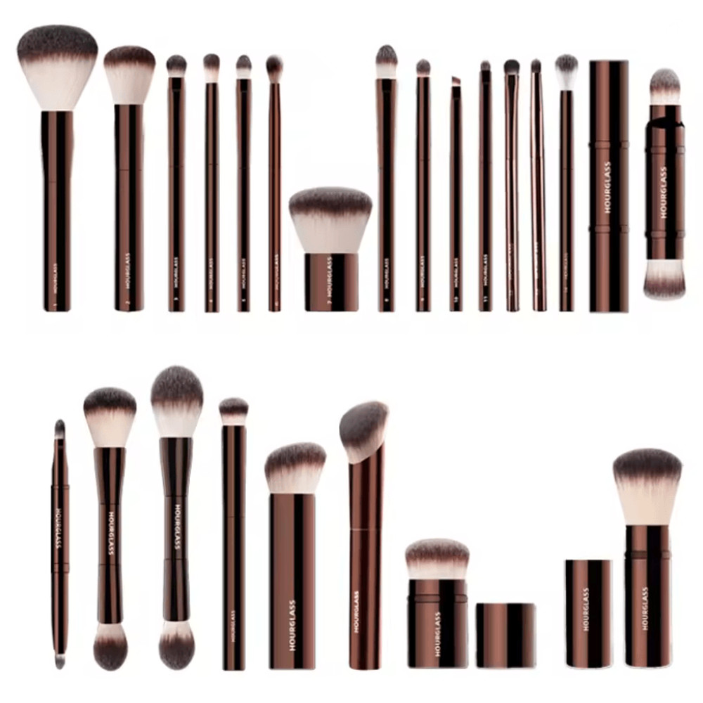 Hourglass Makeup Brush Set For Foundation Blending Highlight And Eyeshadow Application 3
