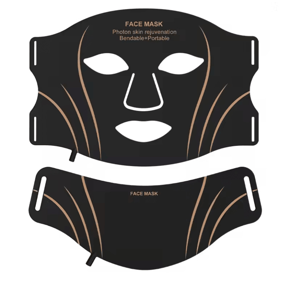 7 Color LED Face And Neck Mask With Wireless Red Light Therapy For Anti Aging And Skin Rejuvenation 5