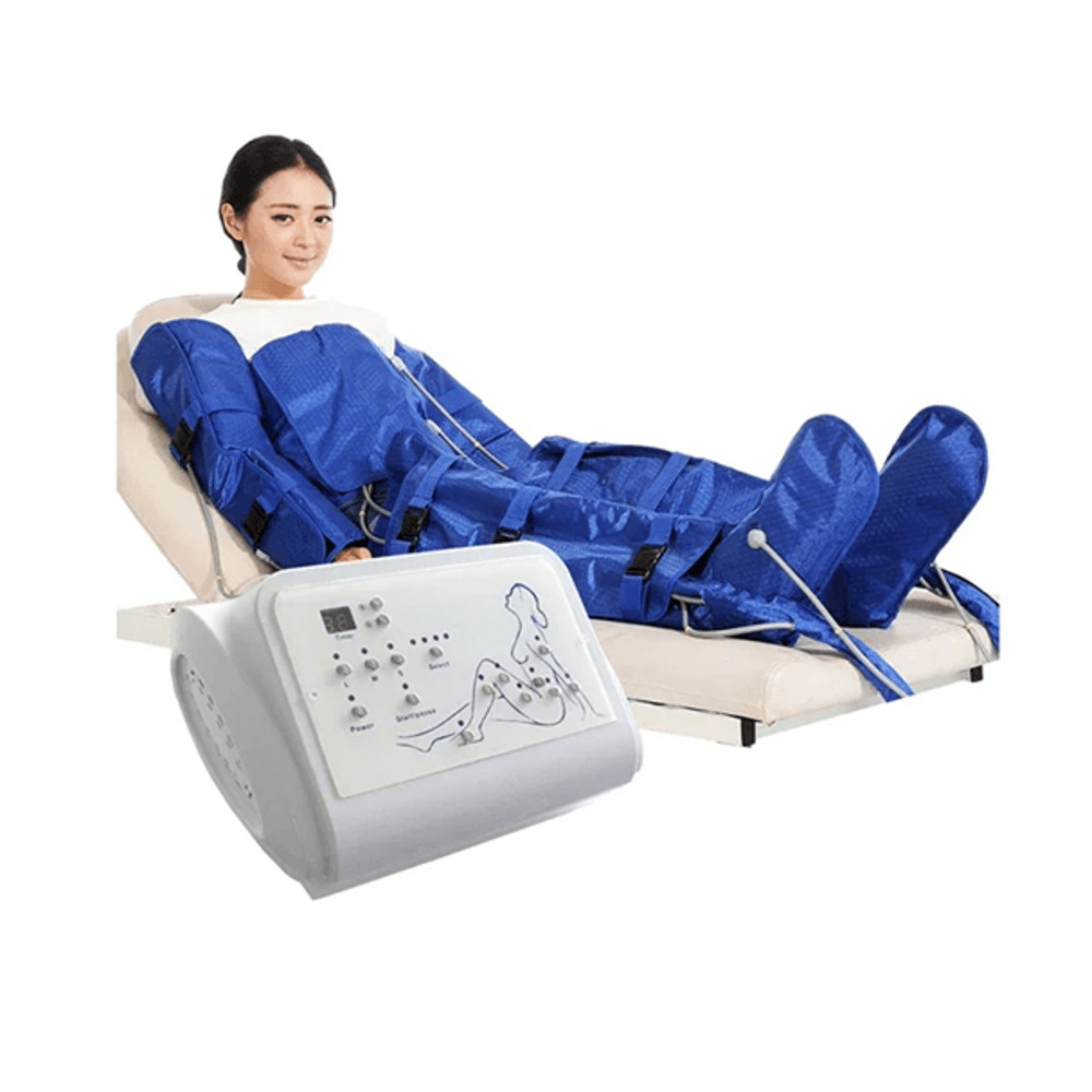 Air Wave Lymphatic Drainage Pressotherapy Machine For FullBody Detox And Muscle Relaxation 0