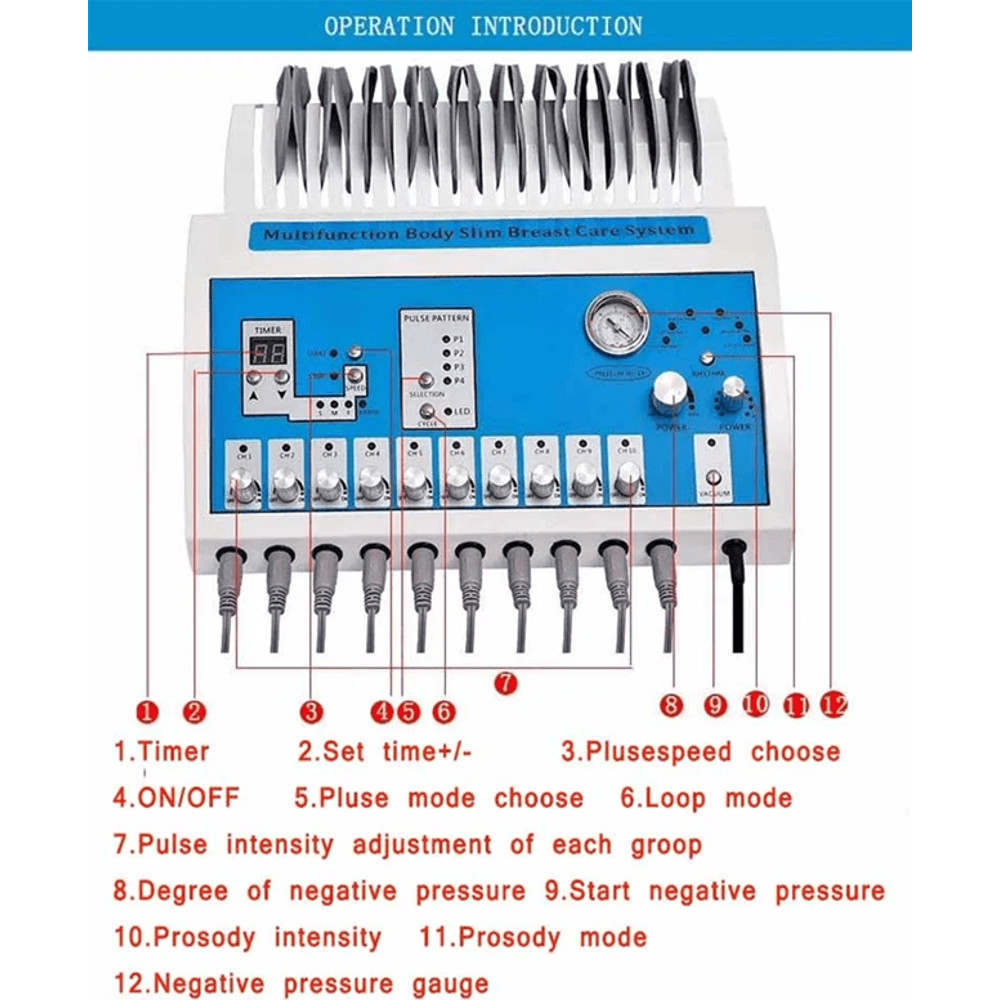 2in1 EMS Vacuum Therapy Machine For Breast Enhancement And Body Sculpting 1