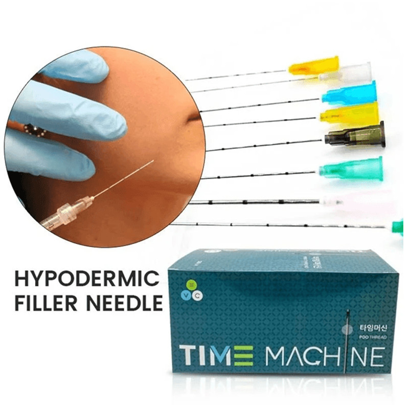 50 Pack Disposable Micro Blunt Tip Cannulas With Filter 18G 100mm 1