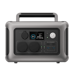 allpowers r600 portable power station 299wh with lifepo4 battery and 600w ac outlets