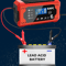 12V 6A Intelligent Car Battery Charger With Pulse Repair And AutoStop For Lead Acid Batteries 2