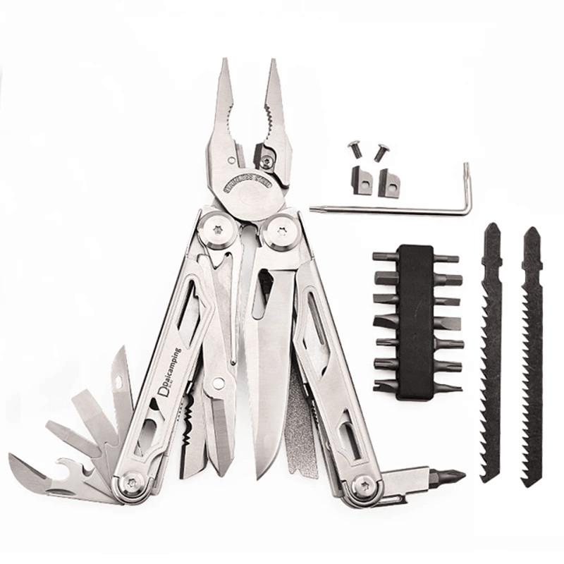 Daicamping DL30 Multitool Folding Pliers With Knife Scissors And EDC Survival Gear 3