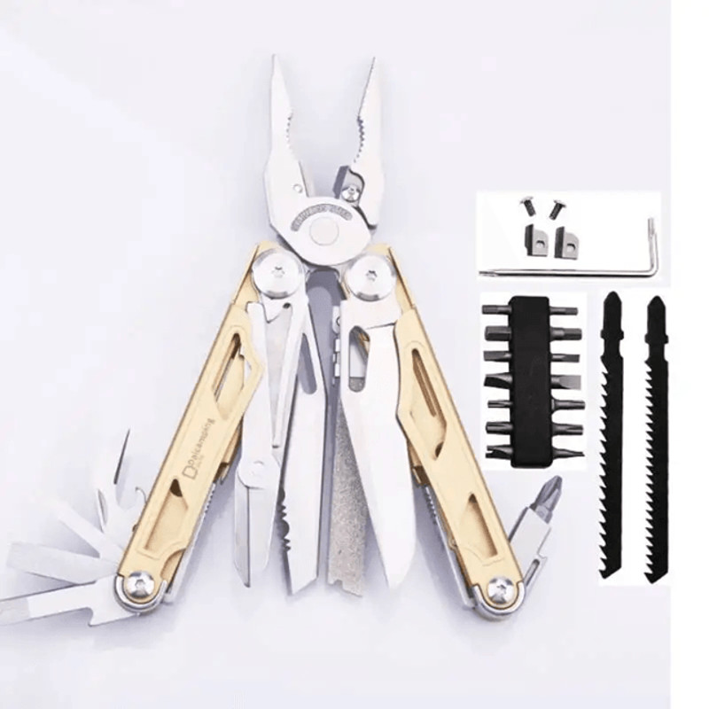 Daicamping DL30 Multitool Folding Pliers With Knife Scissors And EDC Survival Gear 4
