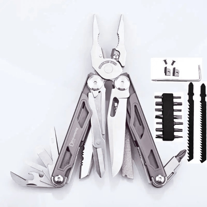 Daicamping DL30 Multitool Folding Pliers With Knife Scissors And EDC Survival Gear 5