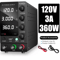KUAIQU Adjustable DC Power Supply With USB Interface 30V 10A 60V 5A 120V 3A Lab Bench Supply 7