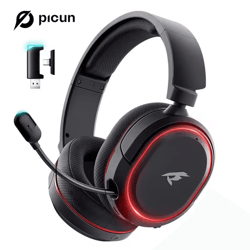 picun g2 wireless gaming headset – immersive audio with 7.1 surround sound