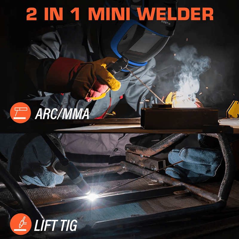 HITBOX ARC200D Portable Welding Machine 2 In 1 MMA ARC Lift TIG Welder With Digital Display And IGB 0