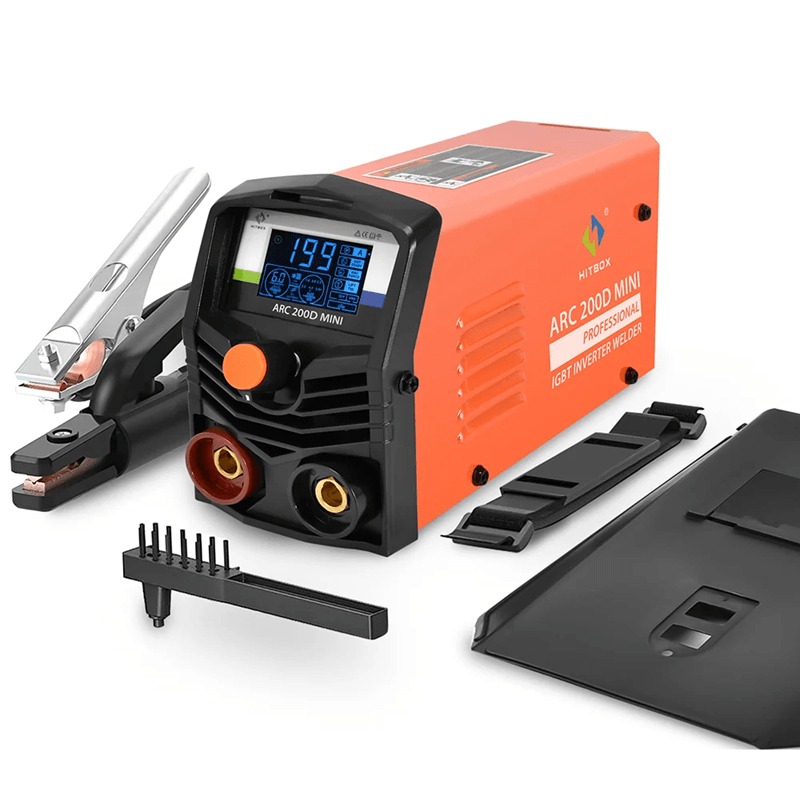 HITBOX ARC200D Portable Welding Machine 2 In 1 MMA ARC Lift TIG Welder With Digital Display And IGB 2