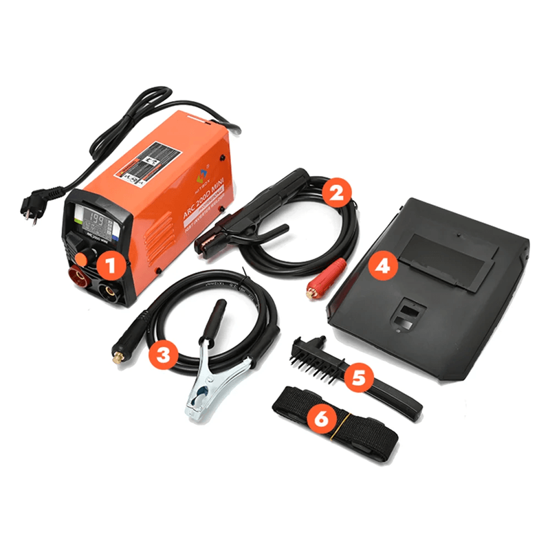 HITBOX ARC200D Portable Welding Machine 2 In 1 MMA ARC Lift TIG Welder With Digital Display And IGB 3