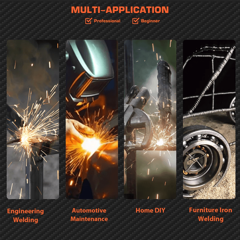 HITBOX ARC200D Portable Welding Machine 2 In 1 MMA ARC Lift TIG Welder With Digital Display And IGB 8