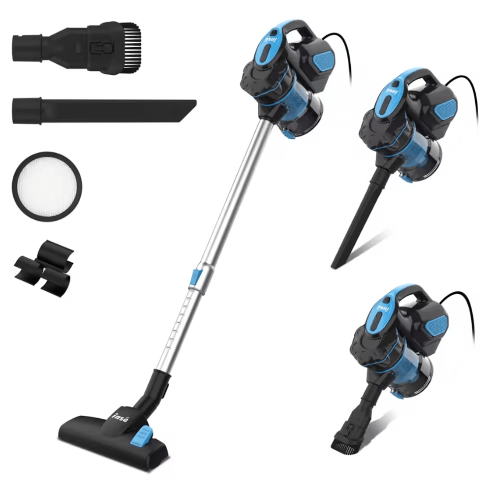 INSE I5 Corded Stick Vacuum Cleaner With Powerful Suction For Pet Hair And Hard Floors 0
