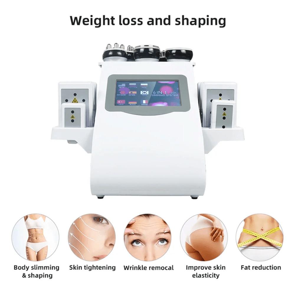 Missheart 6 In 1 Professional Cavitation Machine For Body Sculpting And Skin Tightening 0