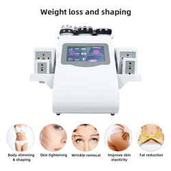 missheart 6 in 1 professional cavitation machine for body sculpting and skin tightening