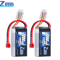 Zeee 3S 2200mAh Shorty Lipo Battery 111V 50C With XT60 Plug For RC Car Drone And FPV Models 0