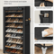 Songmics 9 Tier Shoe Rack With Dustproof Cover For Entryway Shoe Storage And Organization 2