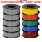 KINGROON 10KG 3D Printer Filament Bundle PLA PETG 175mm Mixed Colors For FDM Printing 19