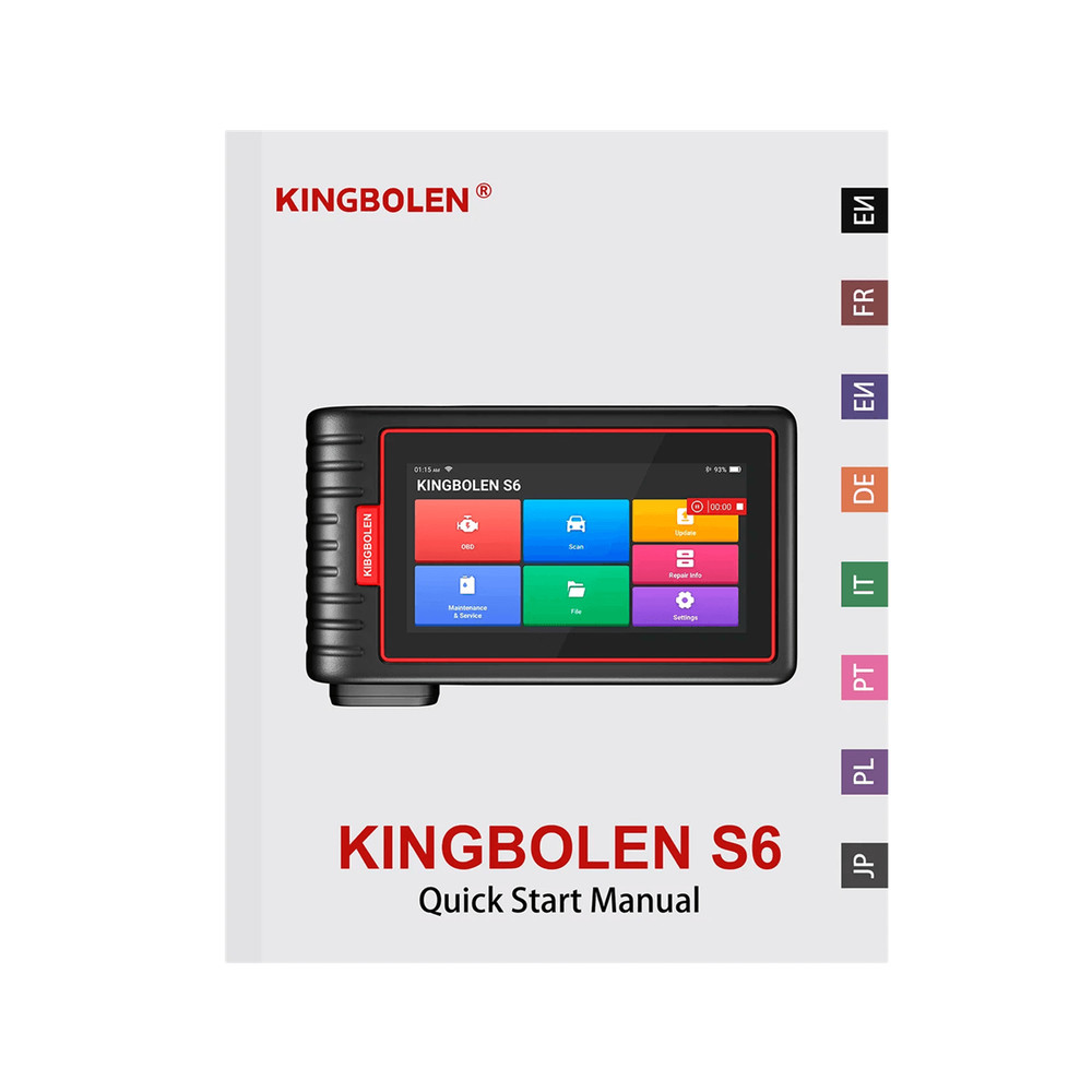 KINGBOLEN S6 Bluetooth OBD2 Automotive Scanner With Full System Diagnostics And 28 Service Resets 10
