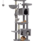 Large Cat Tree Tower For Indoor Cats With Plush Condo Perches Scratching Posts And Hideaway Caves 11