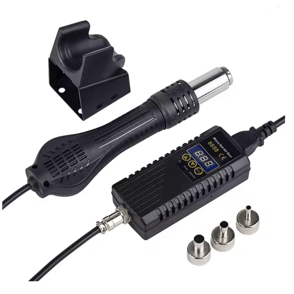 2 In 1 Soldering Rework Station 750W With LCD Display For PCB BGA SMD IC Repair 2