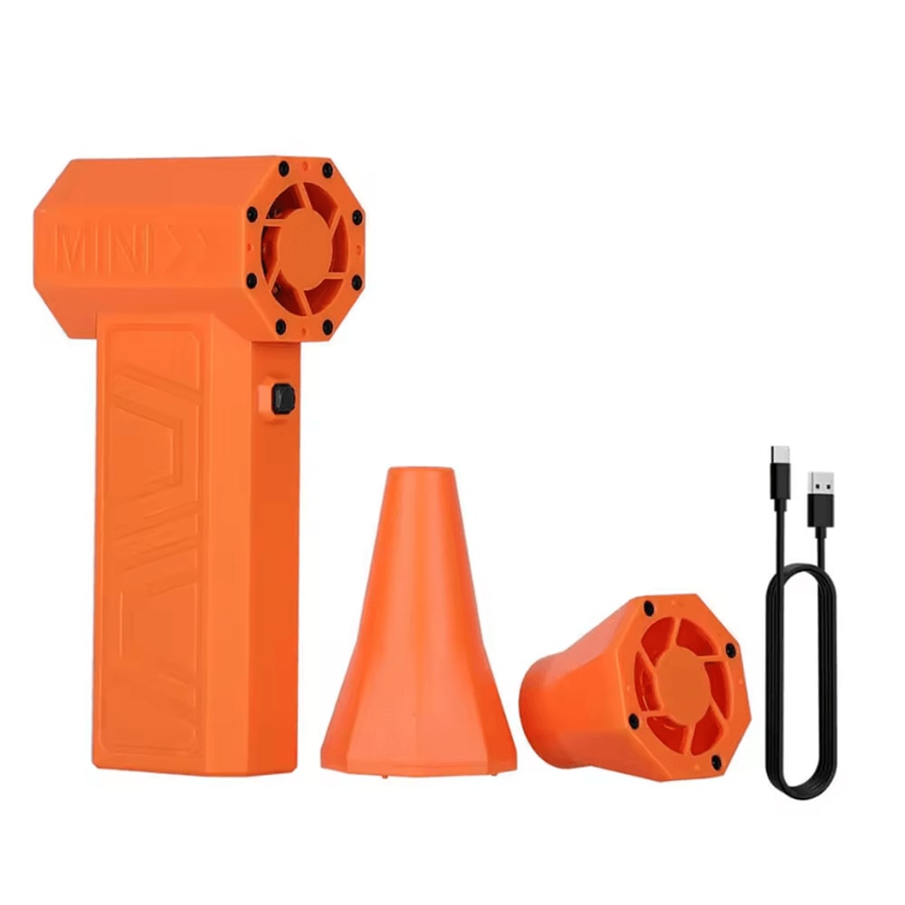 130000RPM Rechargeable Electric Air Duster With Adjustable Speed For Car And Electronics Cleaning 4