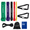 5 Pack Resistance Bands Set With Door Anchor And Handles For Home And Gym Workouts 6