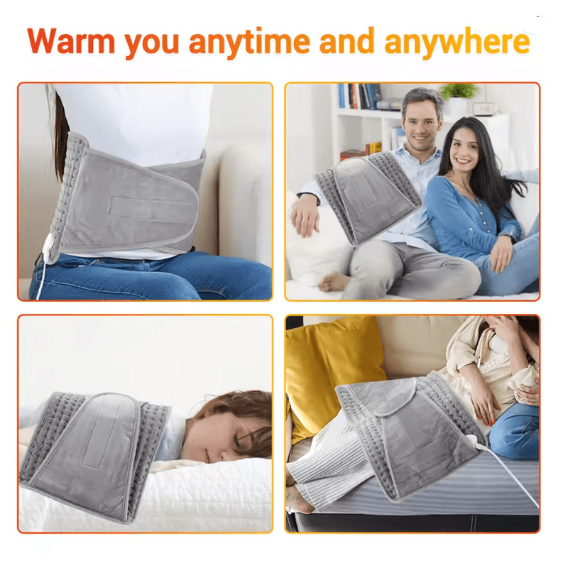 9Level Electric Heating Blanket For Bed And Sofa  FastHeating Safe And Cozy 2