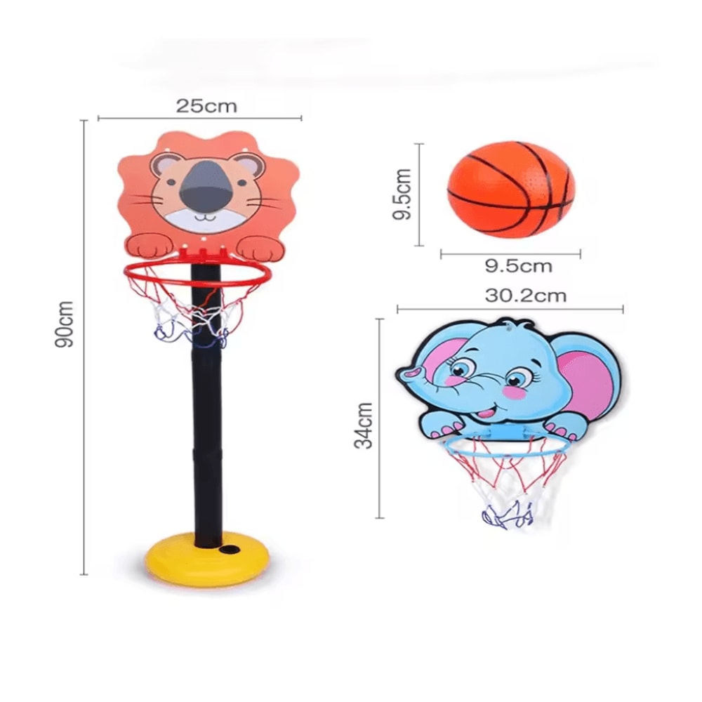 Dinosaur Basketball Toy For Toddlers With Suction Cup Ball Game For Indoor And Outdoor Play 2