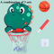Dinosaur Basketball Toy For Toddlers With Suction Cup Ball Game For Indoor And Outdoor Play 8