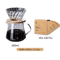 Glass Pour Over Coffee Maker Set With Reusable Filter And Carafe 4