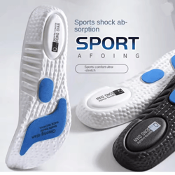 orthopedic shock absorbing insoles for plantar fasciitis and foot support