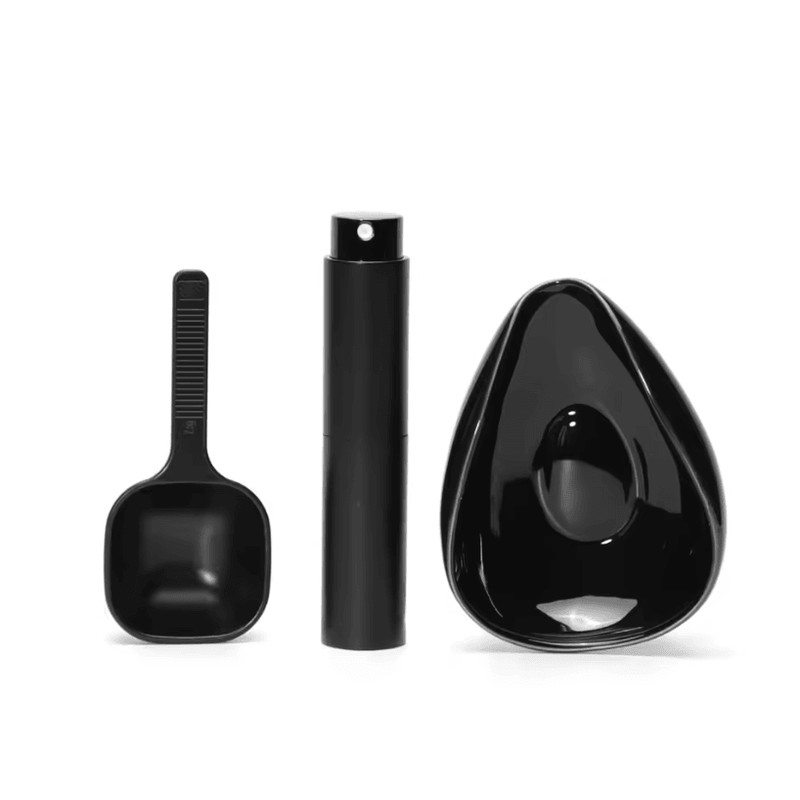 Ceramic Coffee Dosing Cup And Spoon Set For Espresso And Tea Brewing 5
