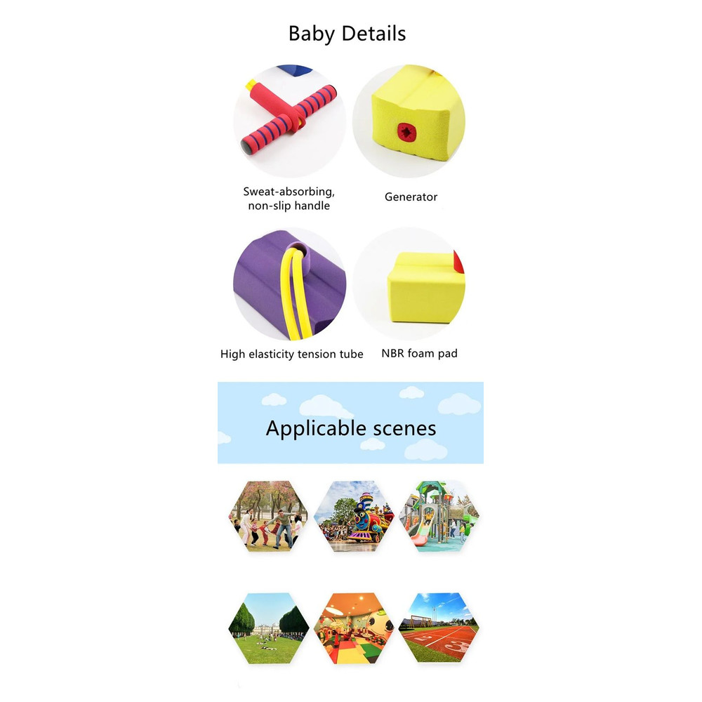 Foam Pogo Jumper For Kids Age 3 And Up Outdoor Fun Toy For Boys And Girls 5