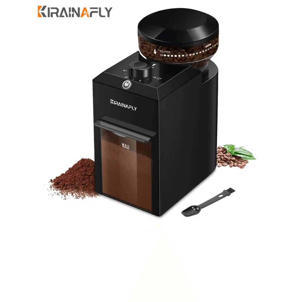 Electric Burr Coffee Grinder With 28 Settings For Espresso French Press And Drip Brewing 1