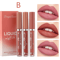 Matte Liquid Lipstick Set 3 Piece Long Lasting Waterproof Korean Beauty Makeup 3