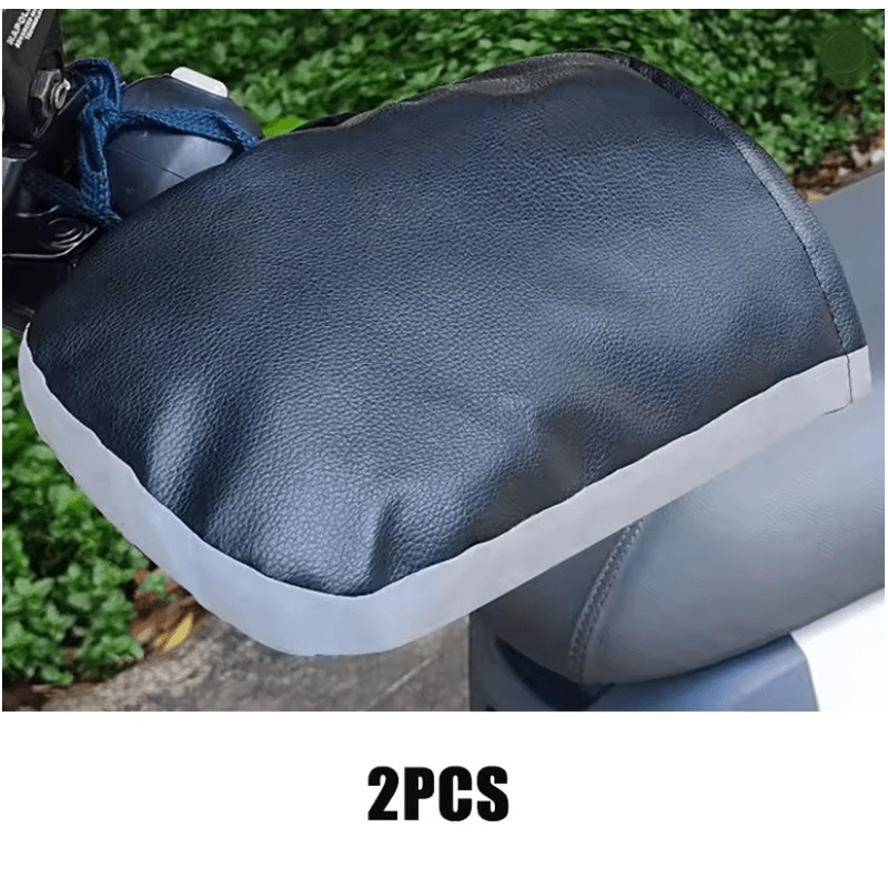 Waterproof Motorcycle Handlebar Muffs Winter Hand Warmers For Bikes And Scooters 2