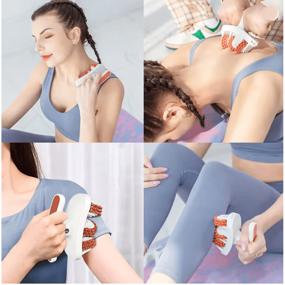 Manual Cellulite Massager And Muscle Roller For Legs Arms Neck And Pelvic Floor Training 2